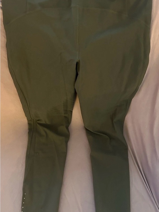 lululemon athletica Pants - Lululemon Wunder Train High Rise Tight Size 14 Olive Green